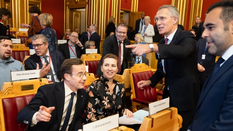 Jens Stoltenberg på Sessionen