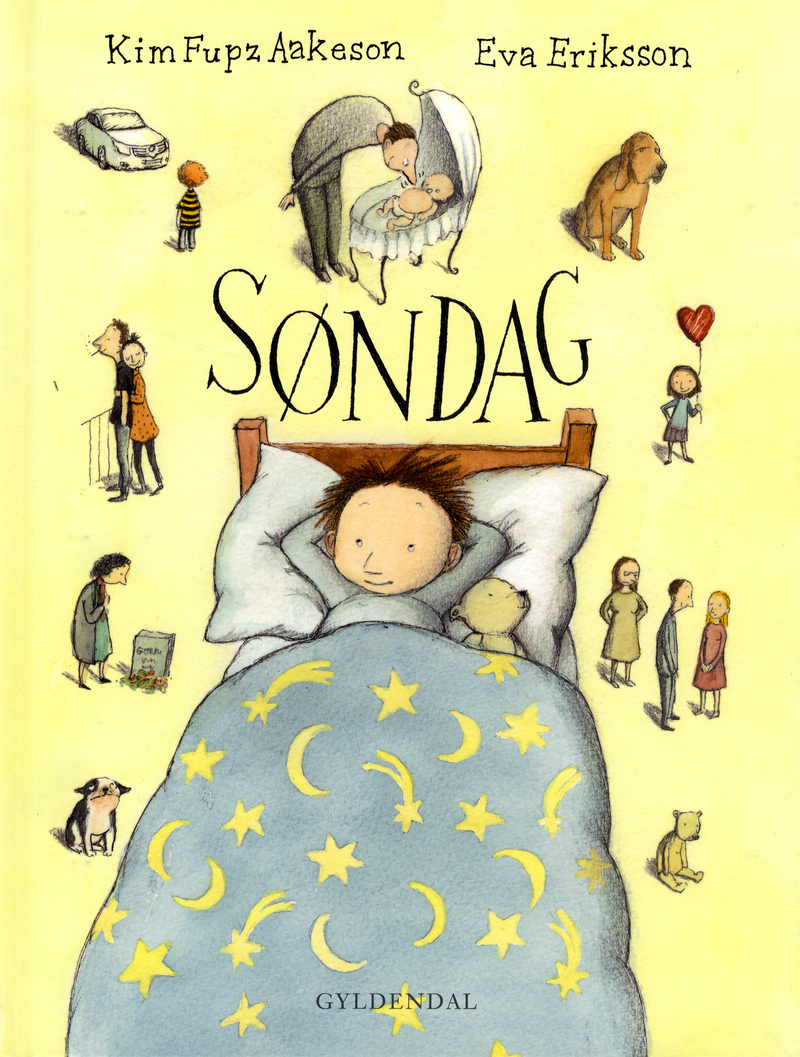 "Søndag" af Kim Fupz Aakeson og Eva Eriksson (ill.)