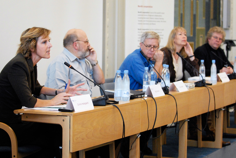 Connie Hedegaard, Bogi Hansen, Tanjei Haaland och Anna Lise Mortensen Grandjean