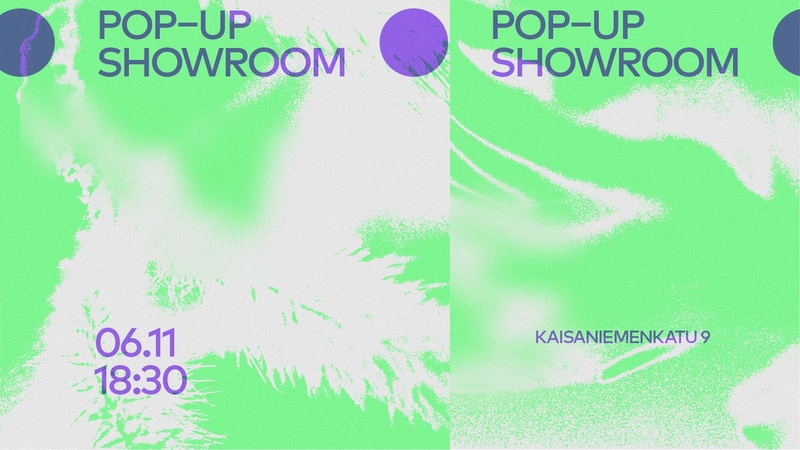 Pop up showroom