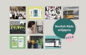 De nominerede til Nordisk Råds miljøpris 2016, skandinavisk